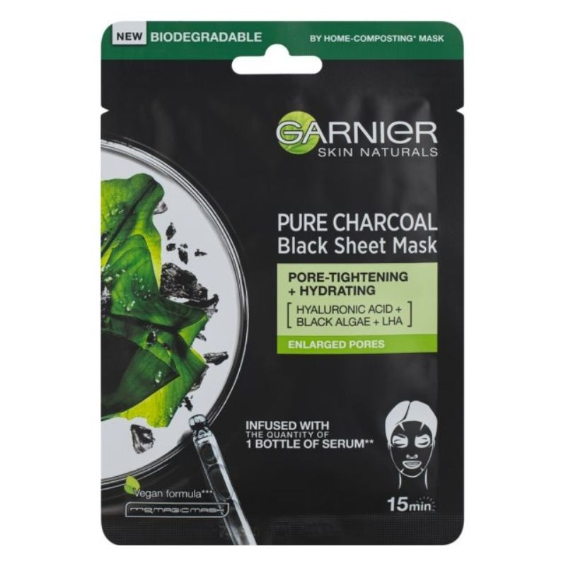 Garnier Skin Naturals Pure Charcoal Masca de fata cu extract din alge…