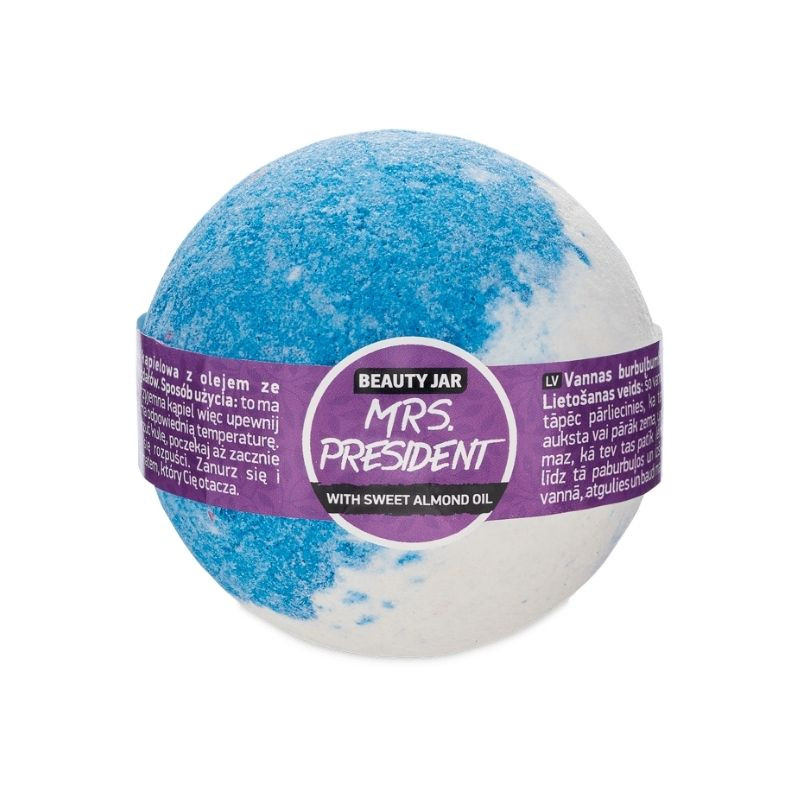 Beauty Jar Bila de baie efervescenta cu ulei de migdale dulci, Mrs.…