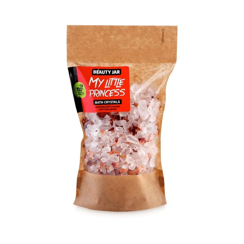 Beauty Jar Cristale de baie calmante cu petale de trandafir, My…