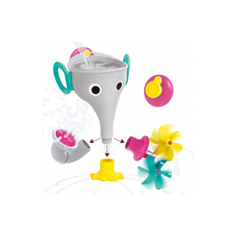 YOOKIDOO Jucarie pentru baie Elefant cu stropitoare, gri, +18luni,…