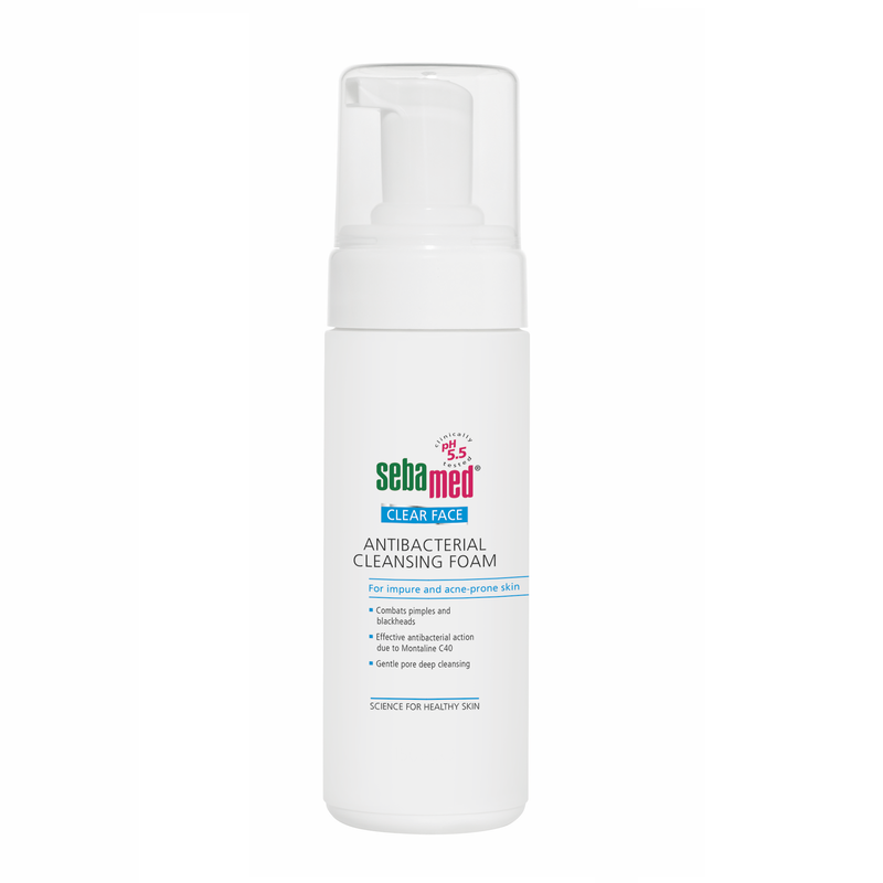 Spuma dermatologica antibacteriana de curatare Clear Face, 150 ml,…