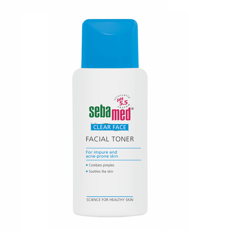 Lotiune tonica dermatologica antiacneica Clear Face, 150 ml, Sebamed