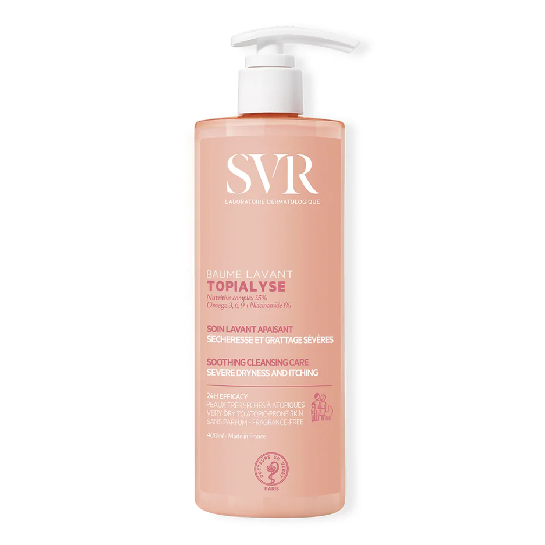 Crema-balsam pentru corp si fata Lavant Topialyse, 400 ml, Svr