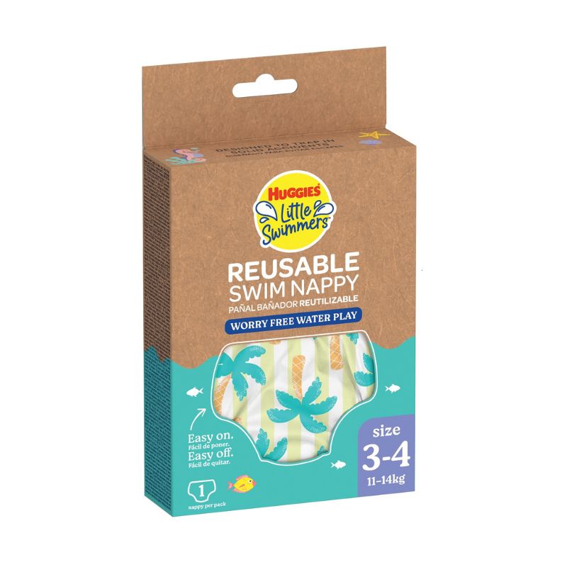 Scutec chilotel baie refolosibil, Tropical, Nr.3-4, 11-14 kg, 1…