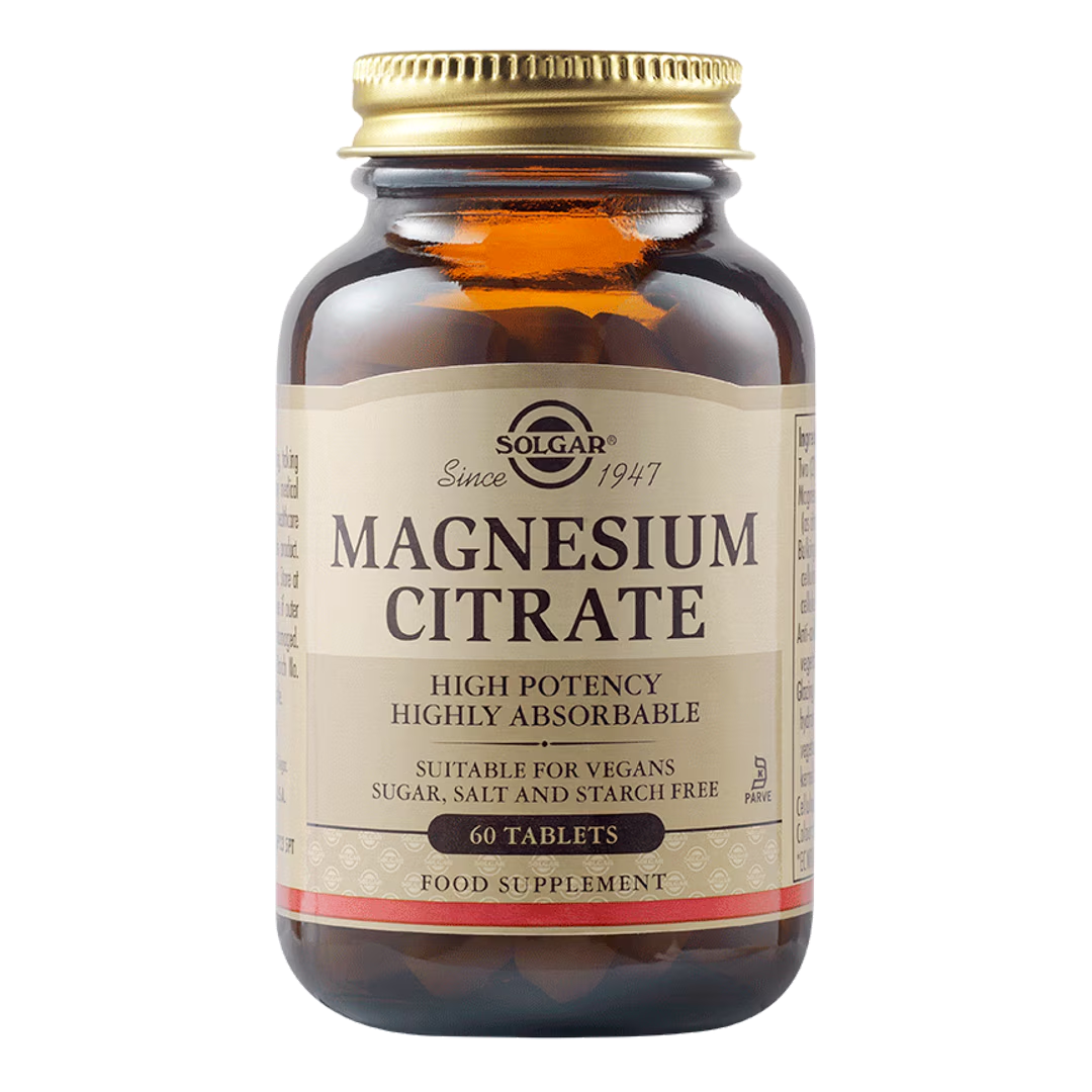 Citrat de magneziu 200mg, 60 tablete, Solgar