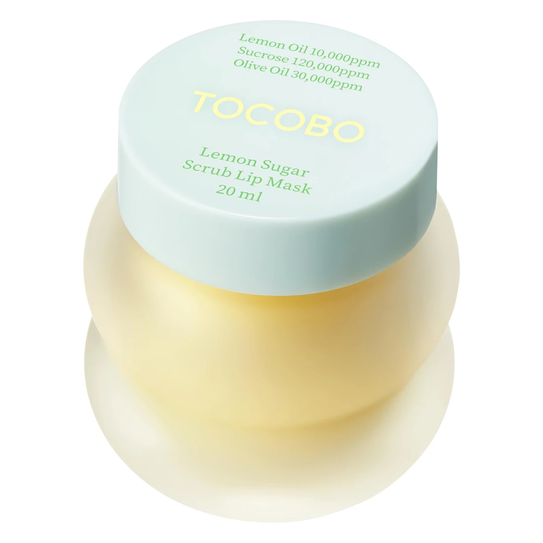 Masca scrub pentru buze, Lemon Sugar Lip Mask, 20 ml, Tocobo
