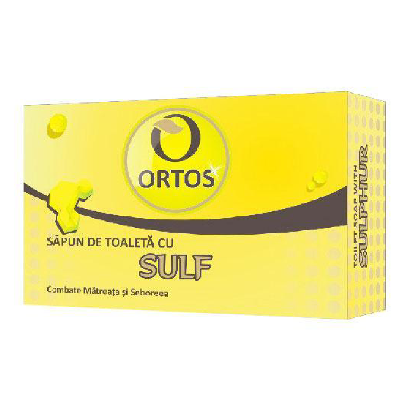 Săpun cu sulf 100g, Ortos
