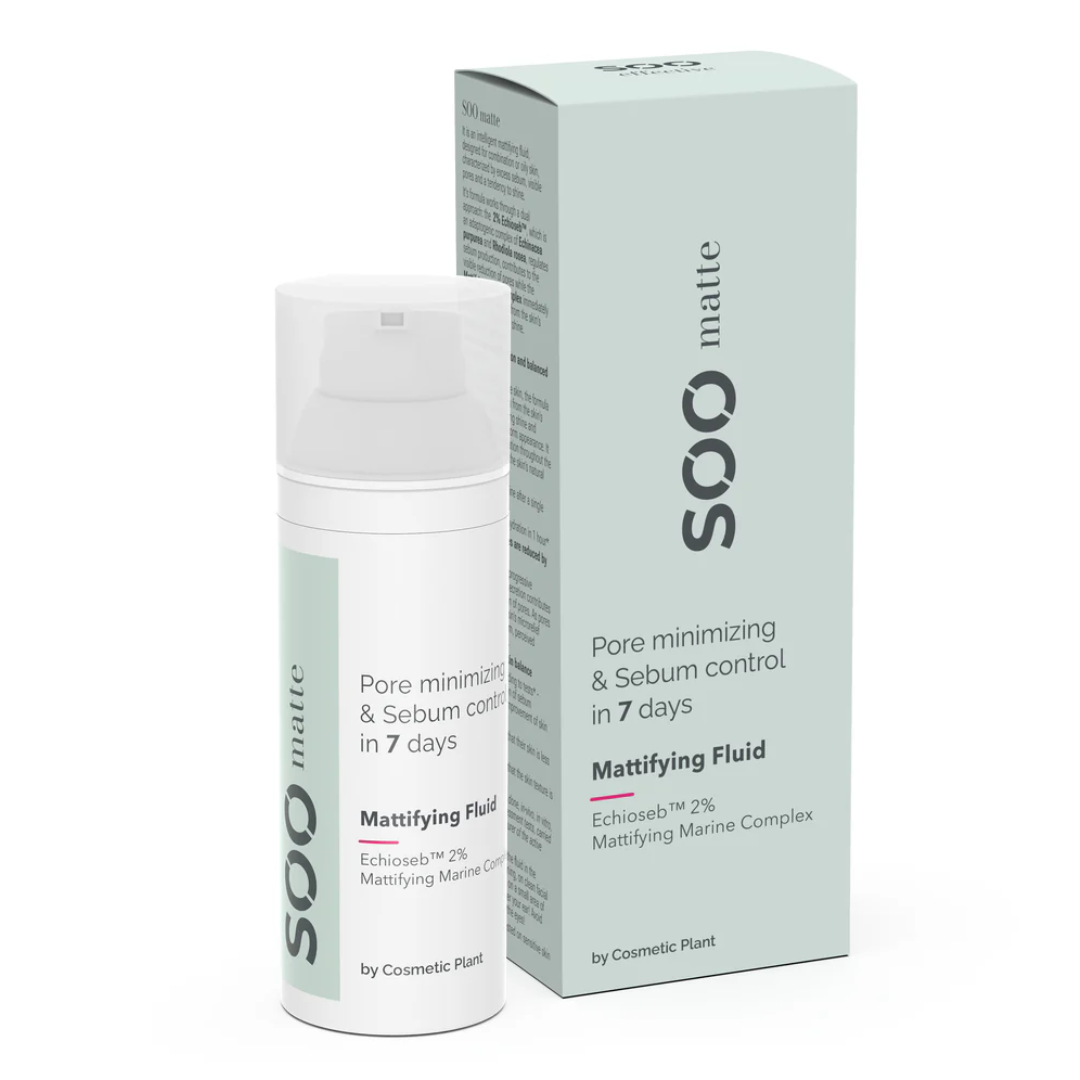 Fluid matifiant Sebum Control Soo Matte 50ml, Cosmetic Plant