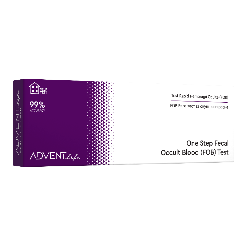 Test rapid hemoragii oculte (FOB), 1 bucata, Advent Life