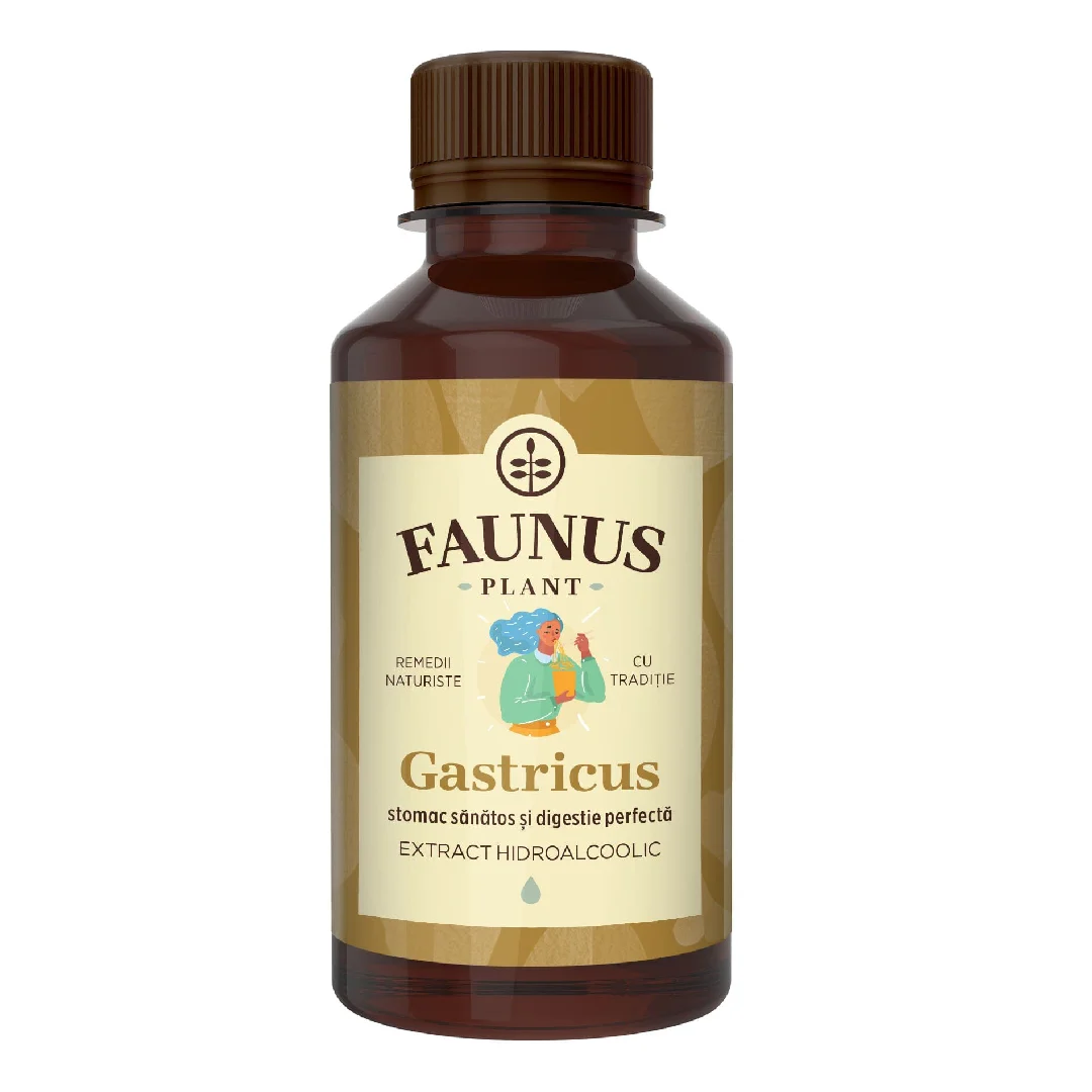 Tinctura Gastricus pentru digestie si confort gastric, 200 ml, Faunus…