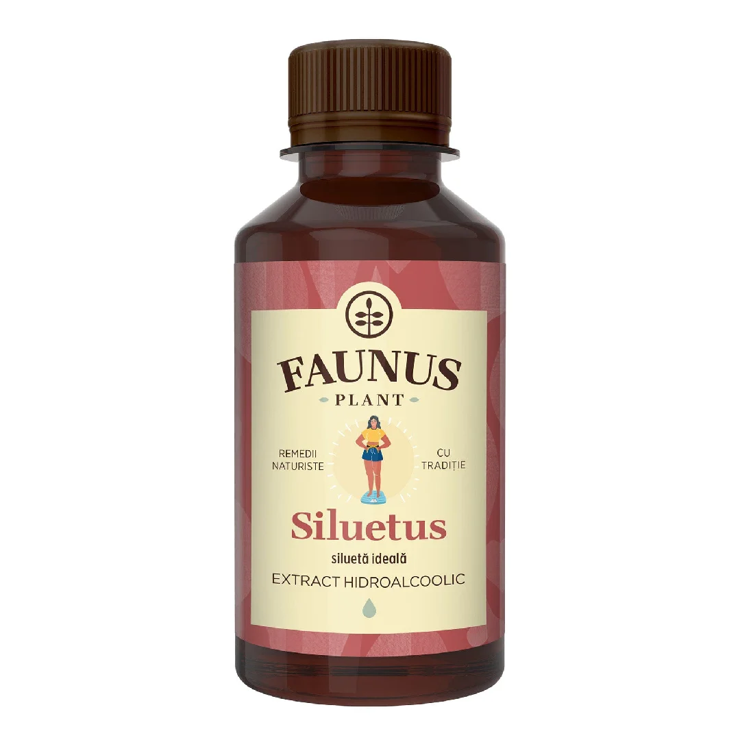 Tinctura Siluetus pentru metabolism si controlul greutatii, 200 ml,…