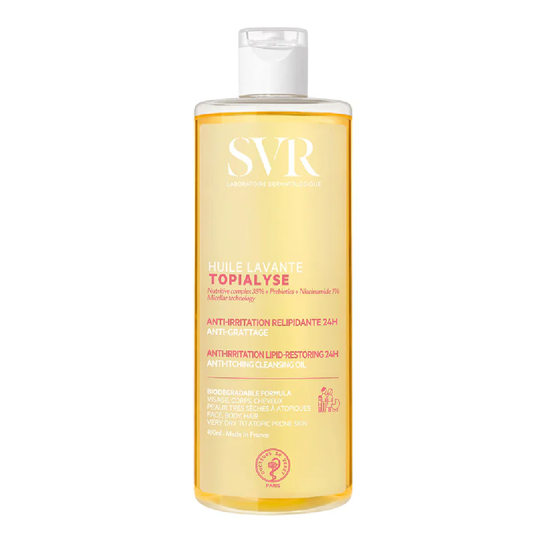 Ulei micelar lavant pentru fata si corp Topialyse, 400 ml, SVR
